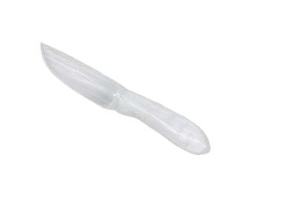 7 1/2" Selenite athame