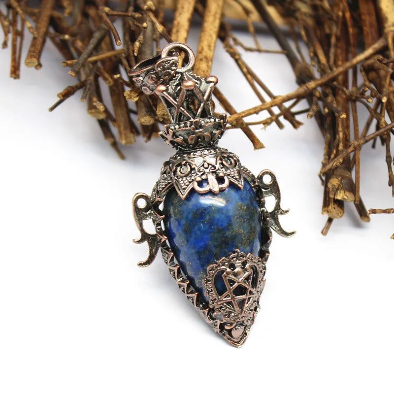 Natural Stone Geometric Pendant Jewelry Accessories image 4