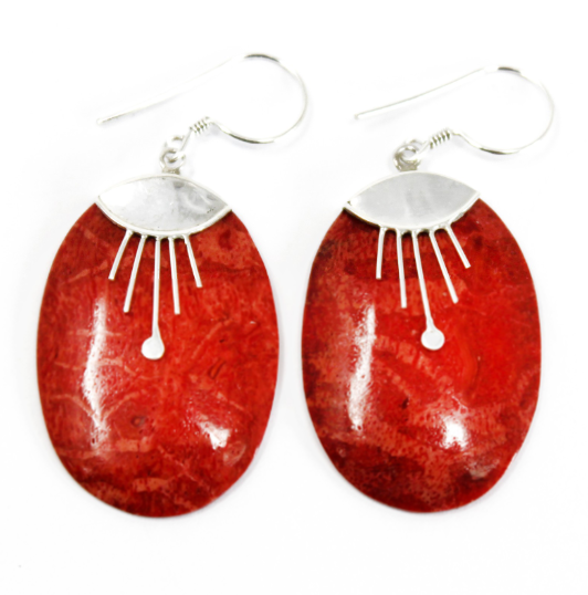 Earings 925 - Oval Décor image 1