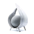 Natural Coconut Lamp - Whitewash Wrapover image 0