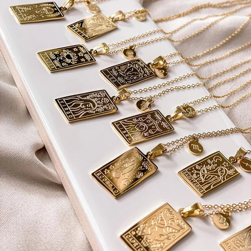 Yellow Gold Constellation Stainless Steel Plating image 0