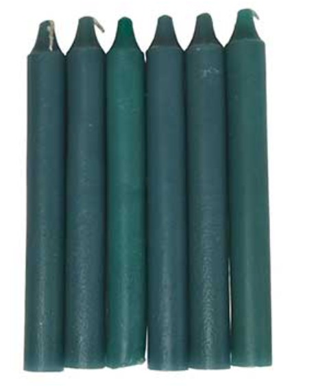 All Colors 6" household candle (set of 6) image 3