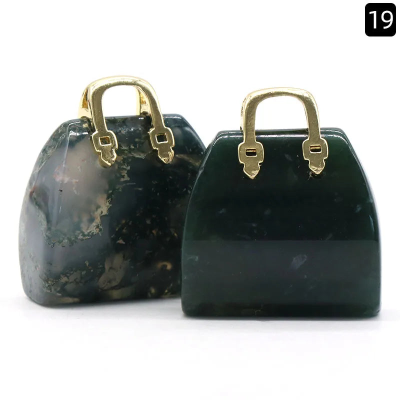 Crystal Gem Purse Bag Pendant image 9