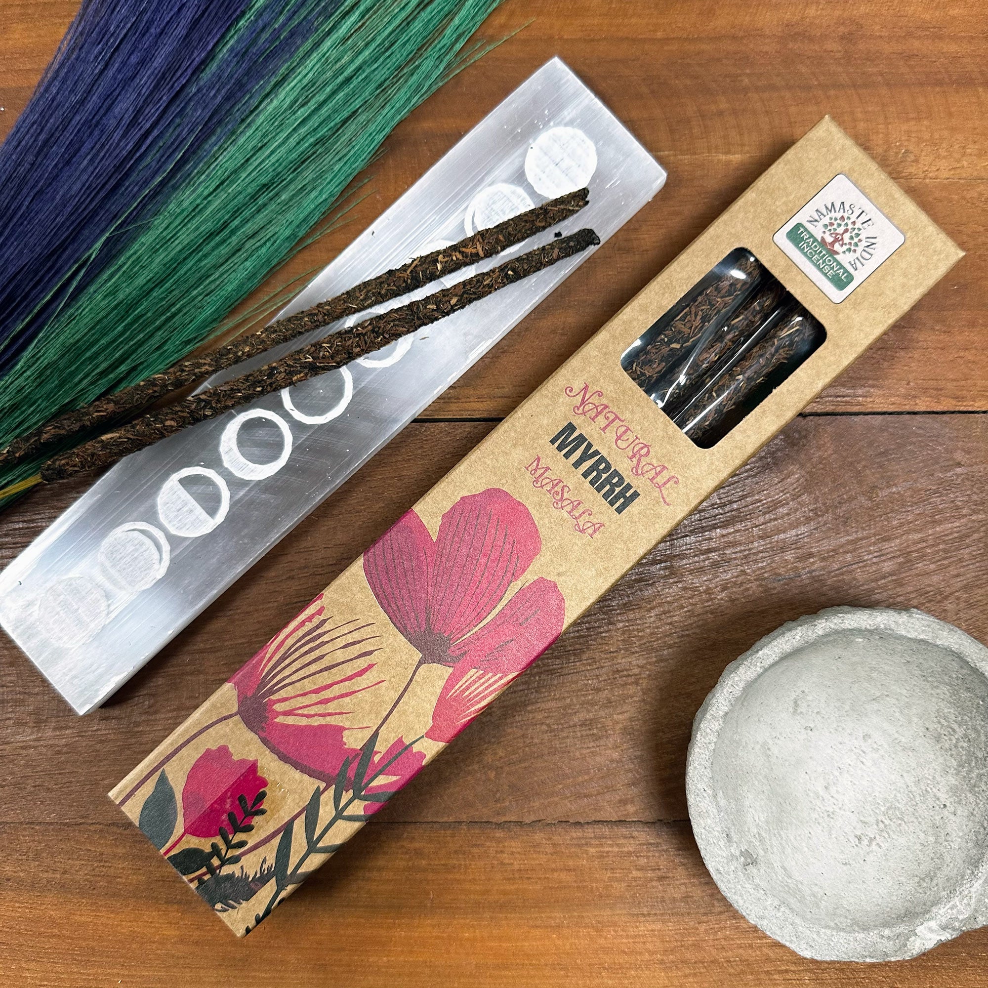 Natural Botanical Masala Incense - Myrrh image 0