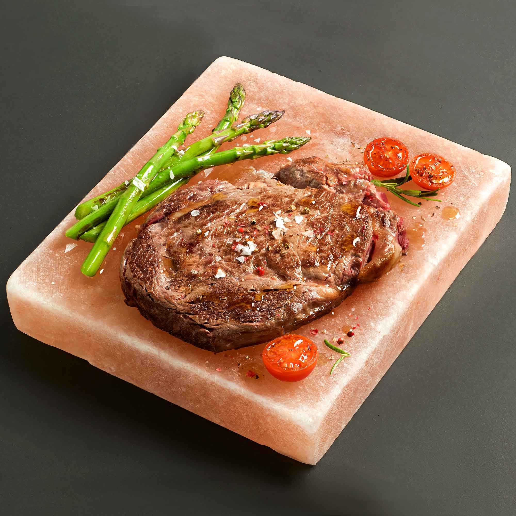 Himalayan Salt Cooking Plate - Square - 20x20x5cm image 1
