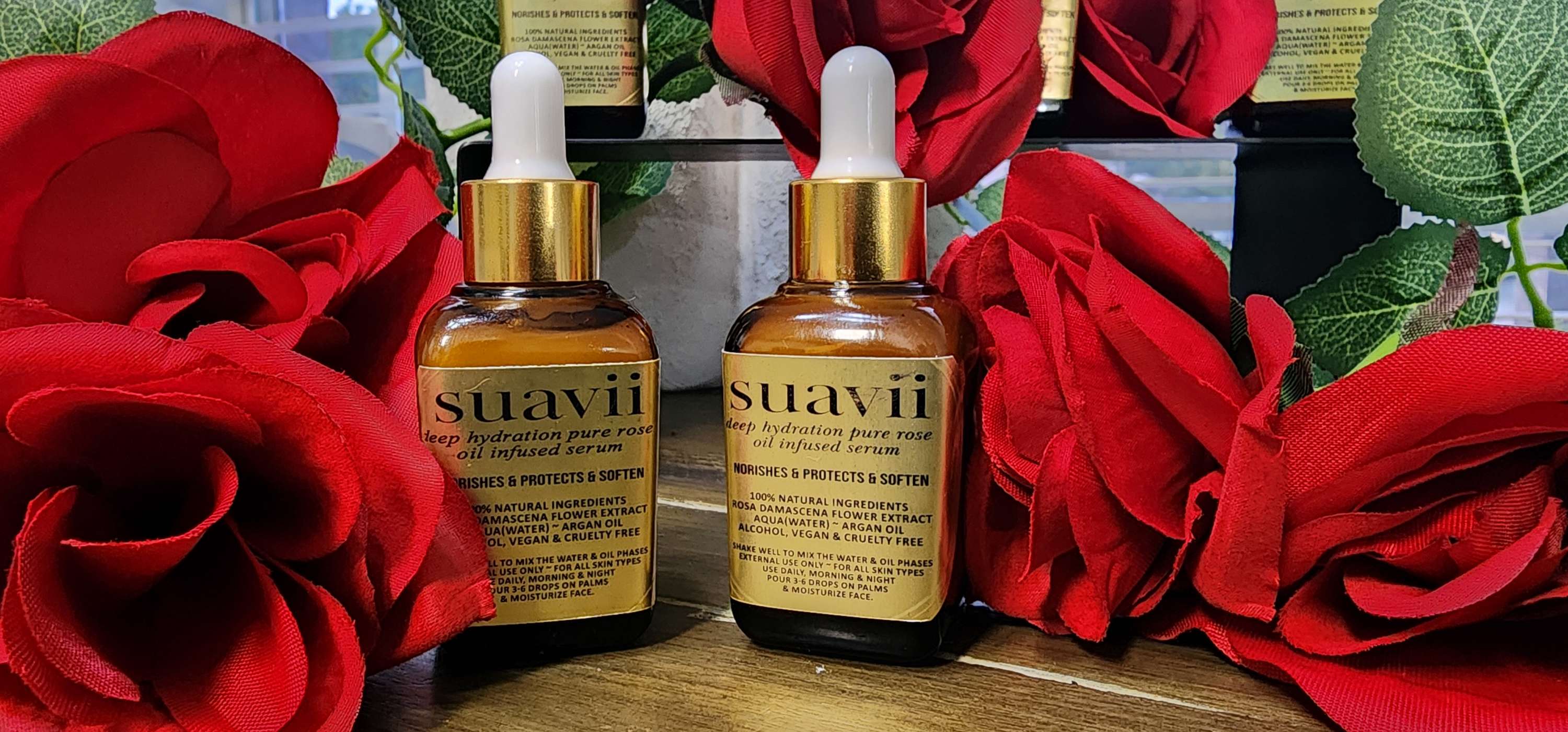 Suavii - Pure 100% Rose Oil Infused Serum image 9