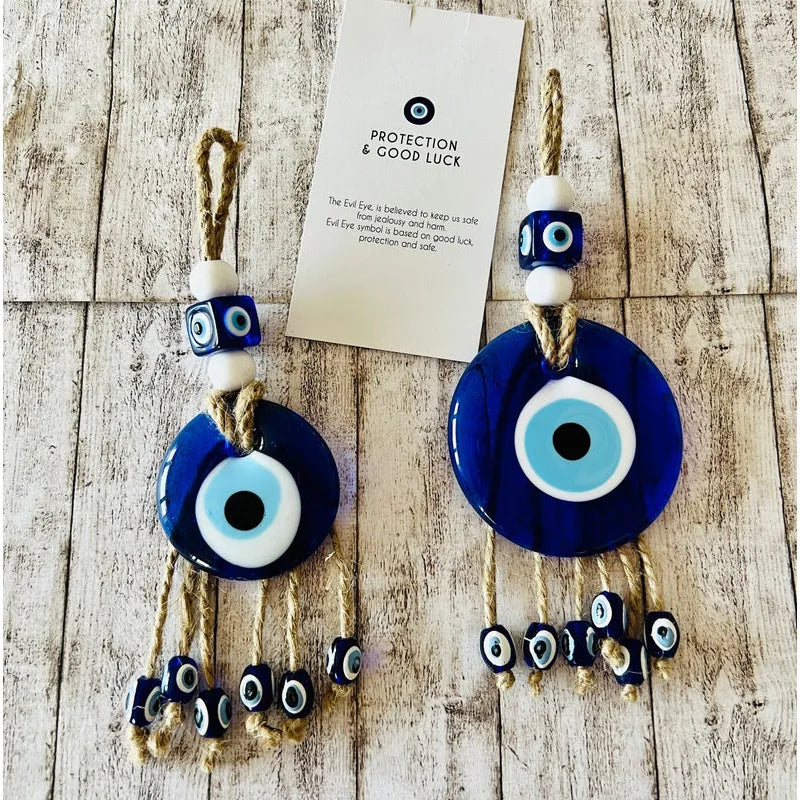 Evil Eye Glass Pendant Decor image 0