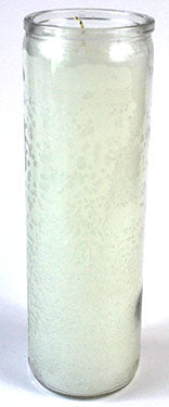 White 7-Day Jar Candle image 0