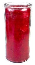 Red 14-Day Jar Candle image 0