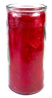 Red 14-Day Jar Candle image 0