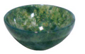 2" Green Moss Agate Devotional Bowl image 0