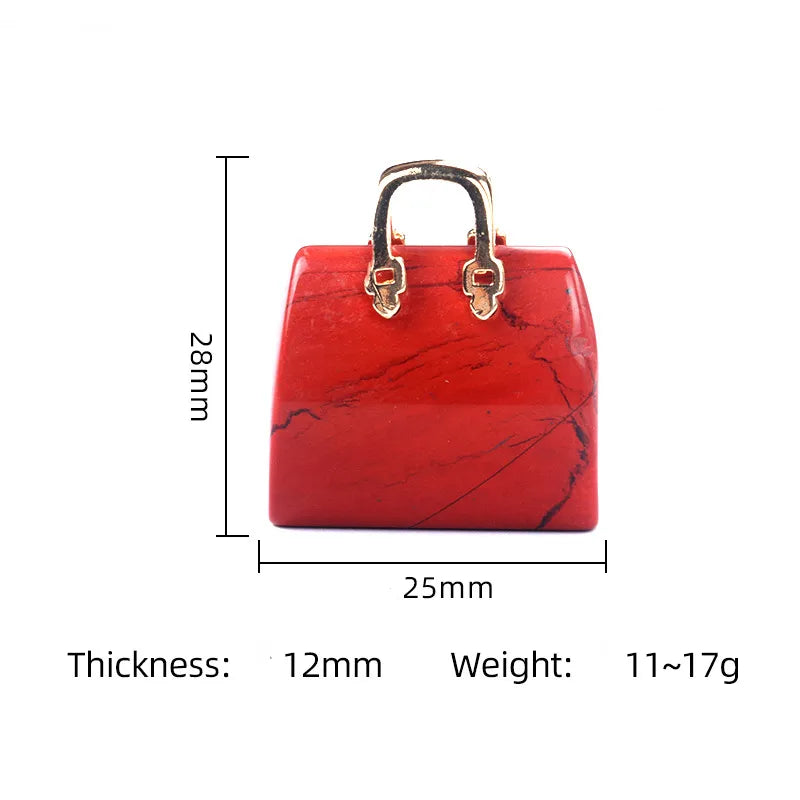 Crystal Gem Purse Bag Pendant image 3
