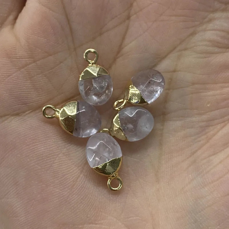 Natural Crystal Geometric Small Pendant image 13