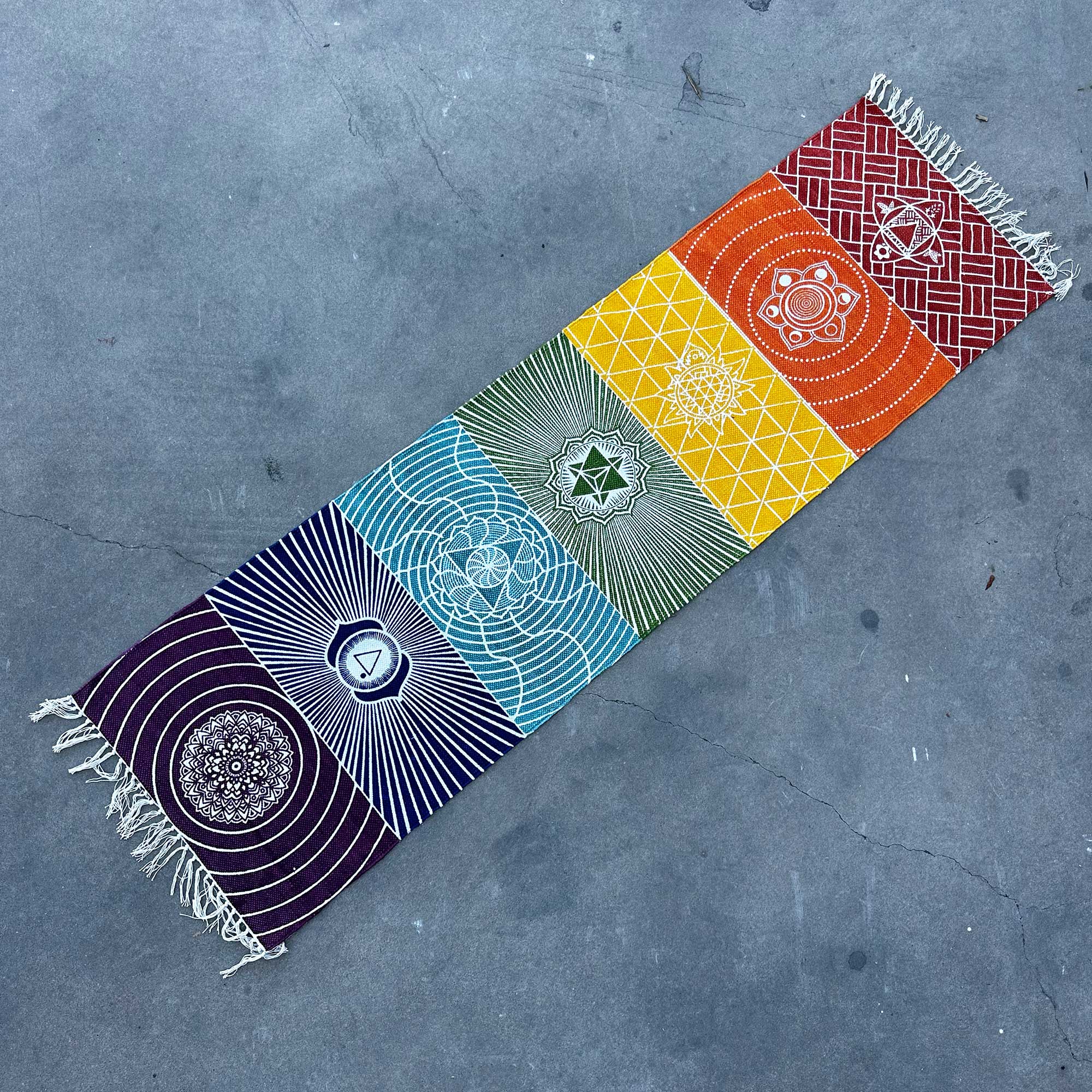 Yoga Rug - 60x200cm - 7 Chakras image 1
