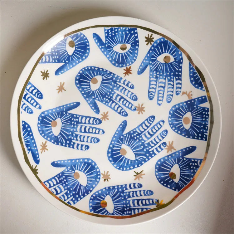 Hand Evil Eye Porcelain Dishware image 8
