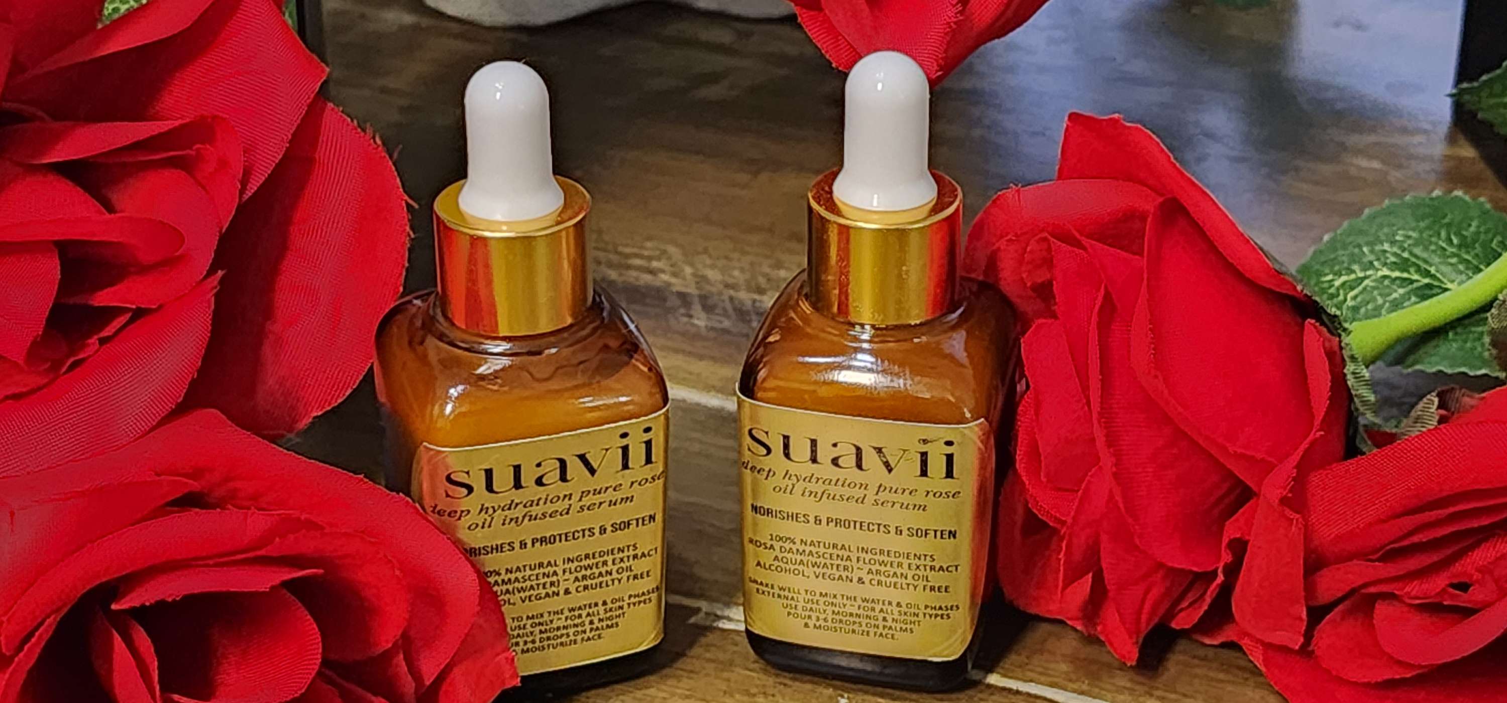 Suavii - Pure 100% Rose Oil Infused Serum image 5