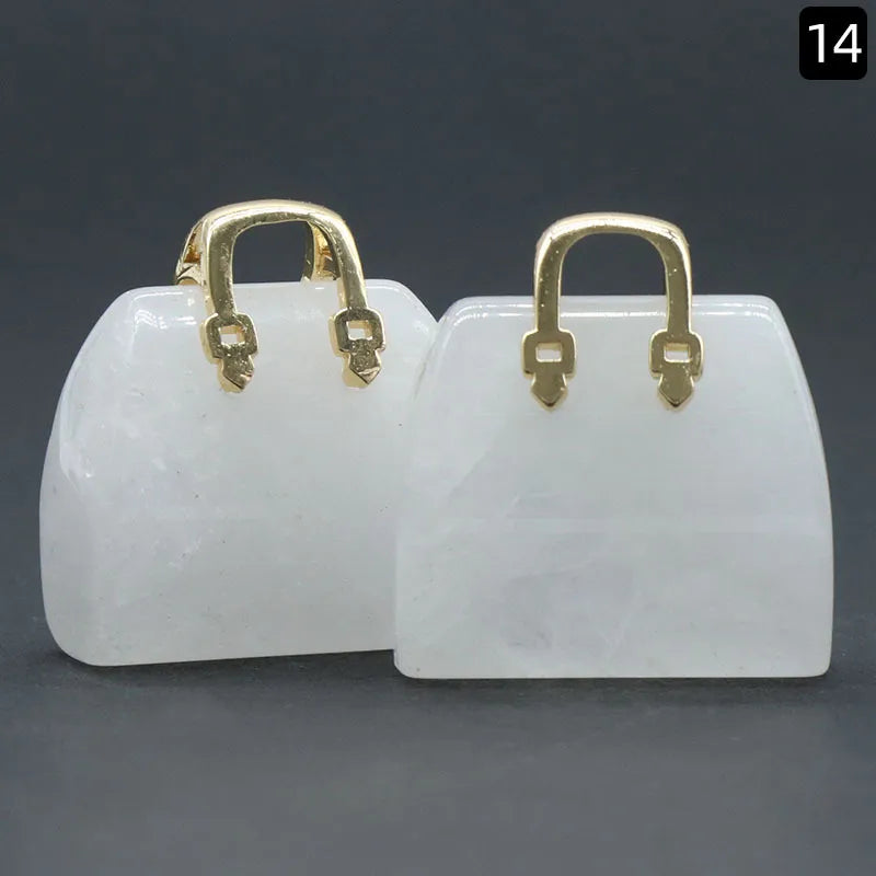 Crystal Gem Purse Bag Pendant image 4
