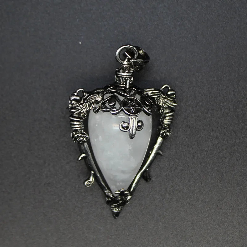 Agate Opal Water Droplets Pendant image 9