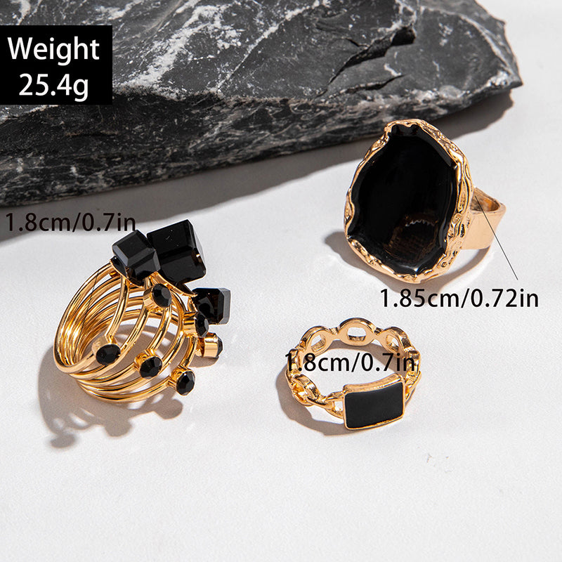 Casual Original Geometric Allow Rings image 2