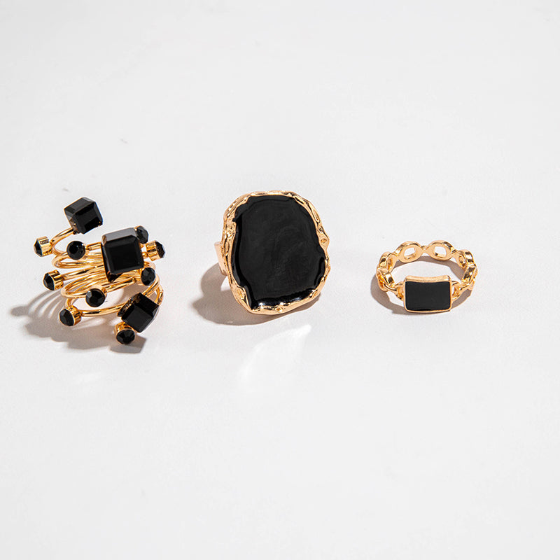 Casual Original Geometric Allow Rings image 4