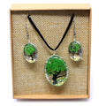 Pressed Flowers - Tree of Life set - Green image 0