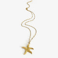 Jewelry Beach Starfish 316L Stainless Steel Plating Pendant Necklace image 0